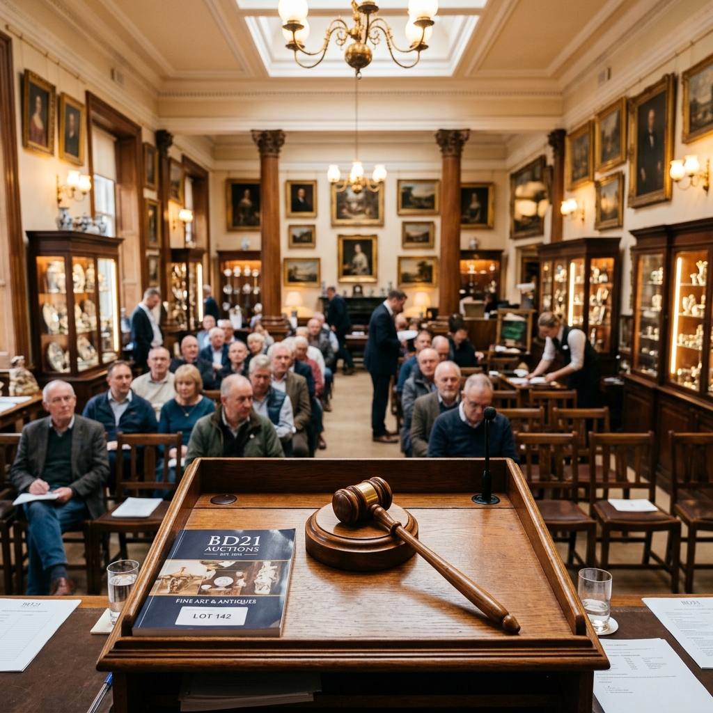 Keighley Auction House Interior